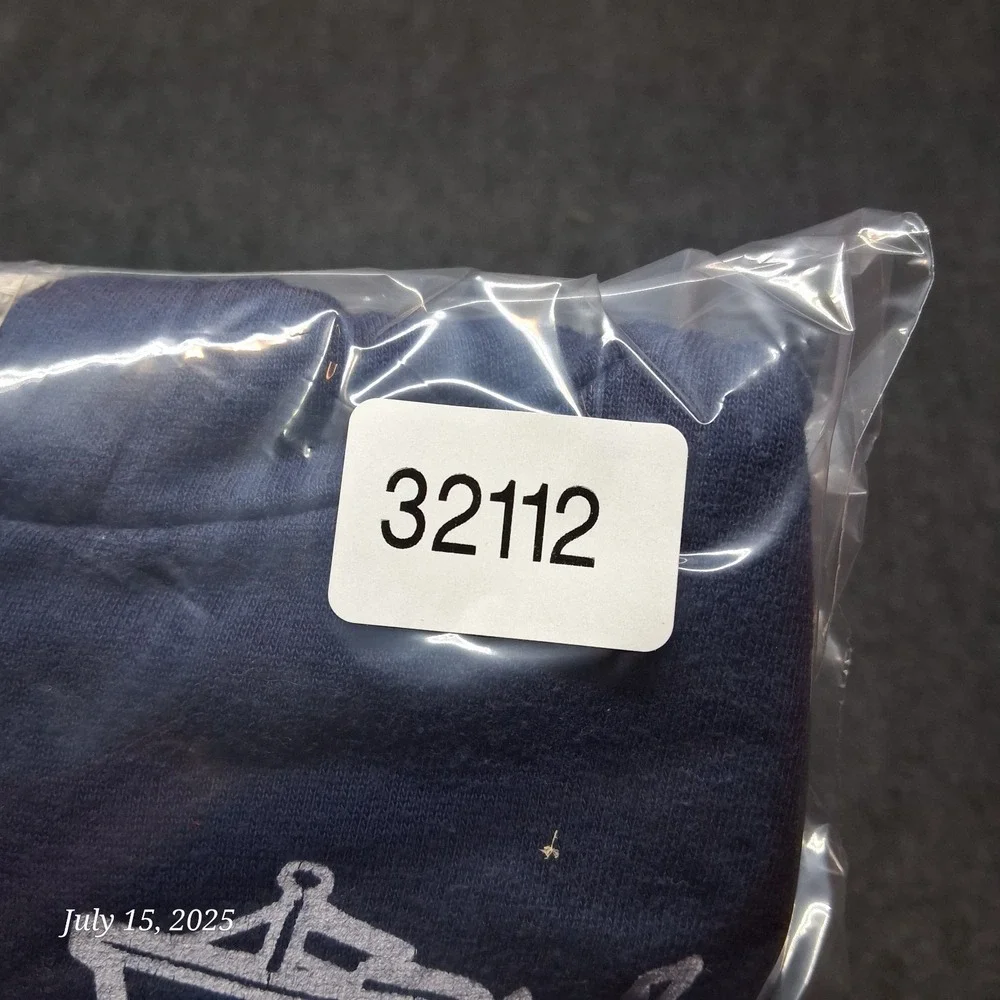 Vintage Royal Navy Hoodie by Senior Size XL Blue Sweatshirt 90s‎ Pullover